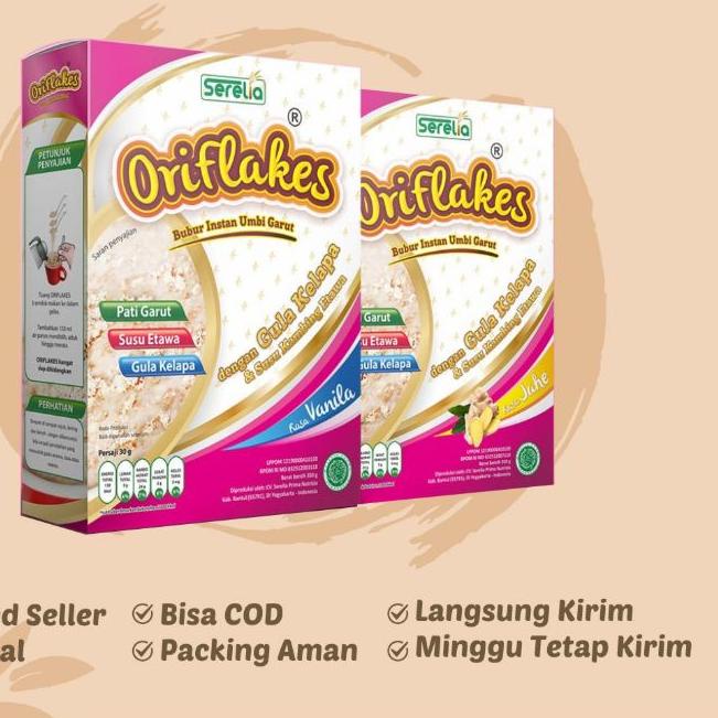 

♦ ORIFLAKES ASAM LAMBUNG MAAG - SEREAL UMBI GARUT ☀