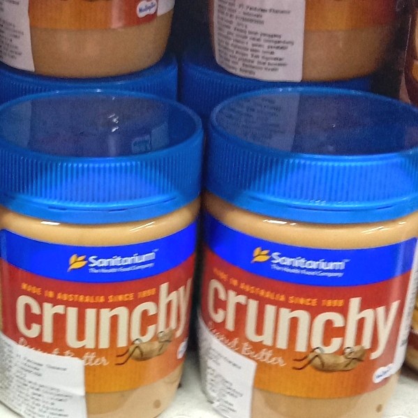 

Sanitarium Crunchy Peanut Butter 375 Gr/Selai Kacang/Jam/Spread/Selai