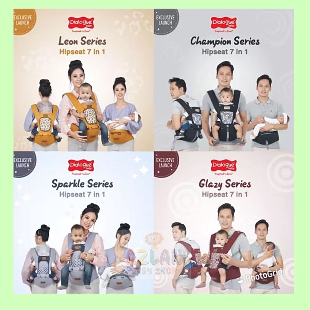 DIALOGUE BABY HIPSEAT 7IN1 SPARKLE SERIES DGG1030  - Omiland Alpaca