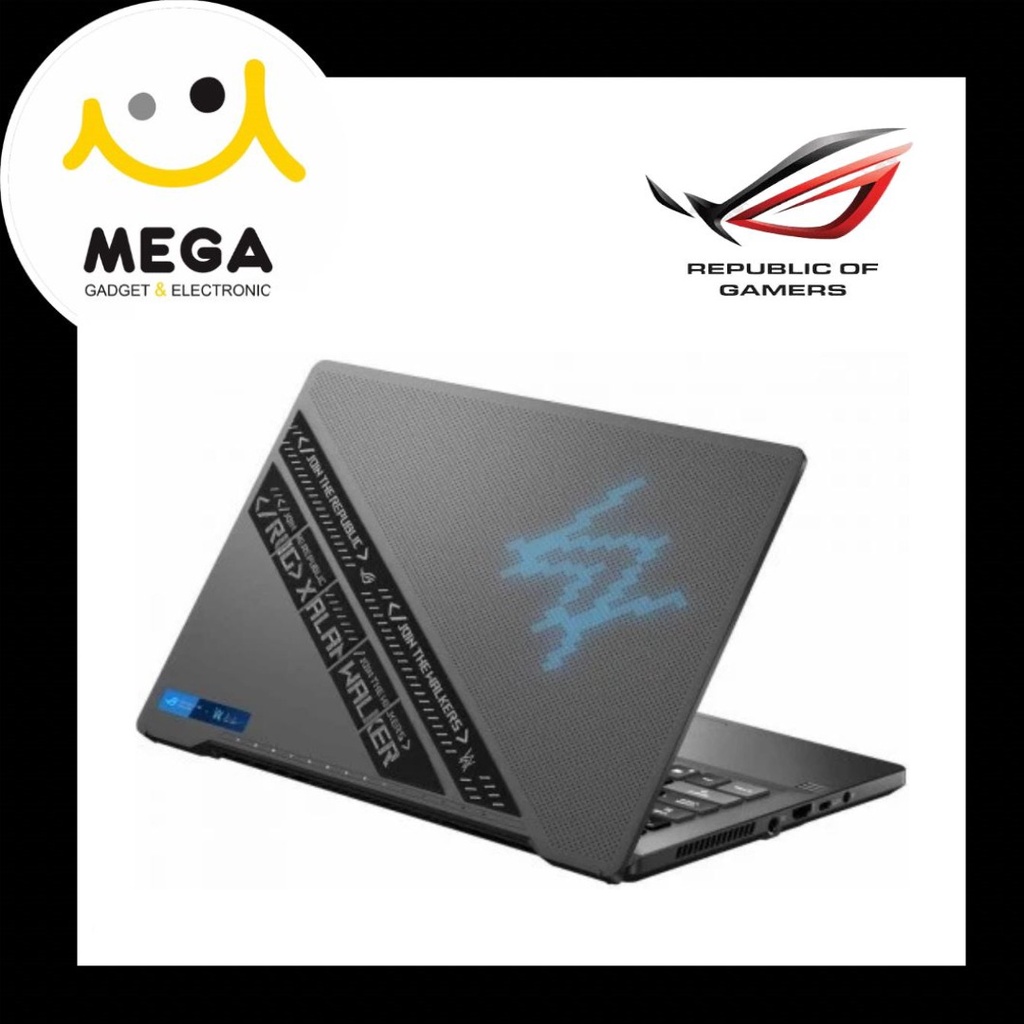 Laptop Asus ROG Zephyrus G14 Alan Walker GA401QEC-AW 16GB + 1TB Garansi Resmi Asus Indonesia