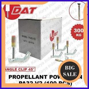 last stok Isi Paku Tembak Plafond DAT PA32-V2 Pengganti Ramset Superfix PA 32 V2 Miring An