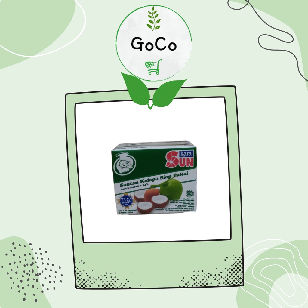 

KARA | Santan Cair | 200 ml |Eco-Friendly Packaging by GoCo