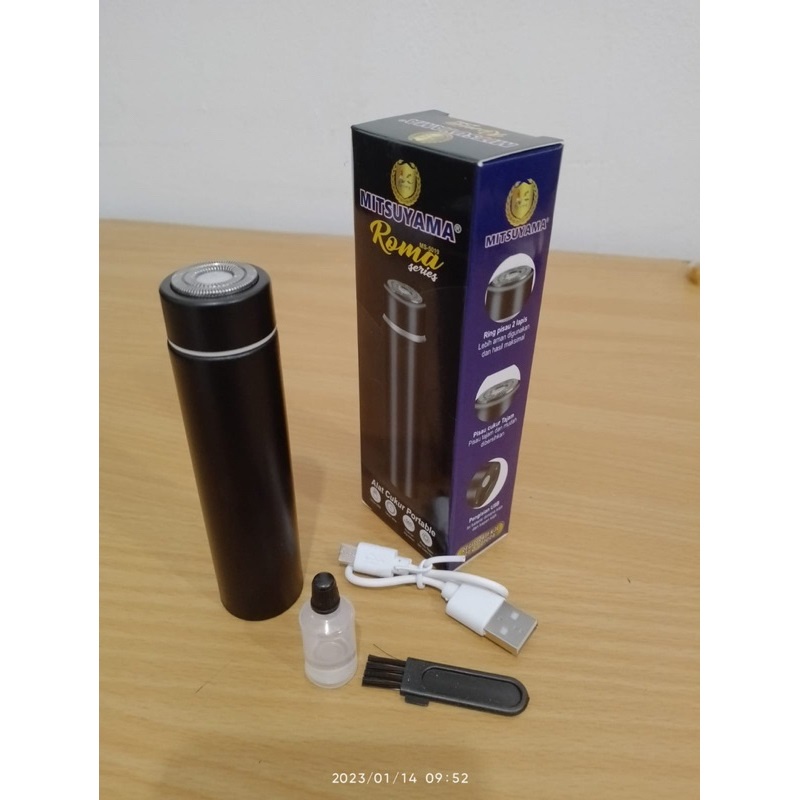 Shaver pencukur jenggot dan kumis elektrik portable