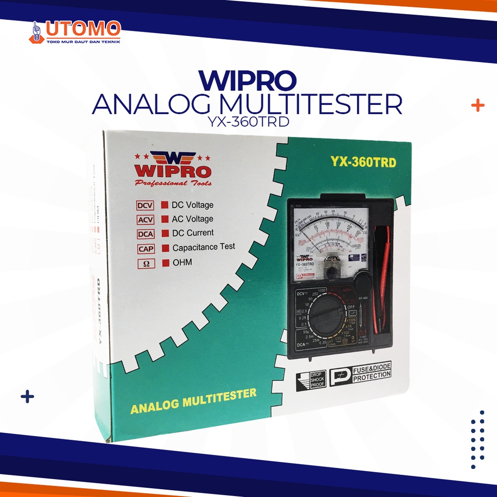 Analog Multitester WIPRO YX-360TRD