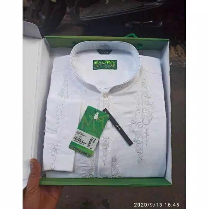 BAYAR DITEMPAT BAJU KOKO AL MIA MT JUMBO ORIGINAL PANJANG size L5-L7 /BAJU KOKO PRIA/BAJU KOKO DEWAS