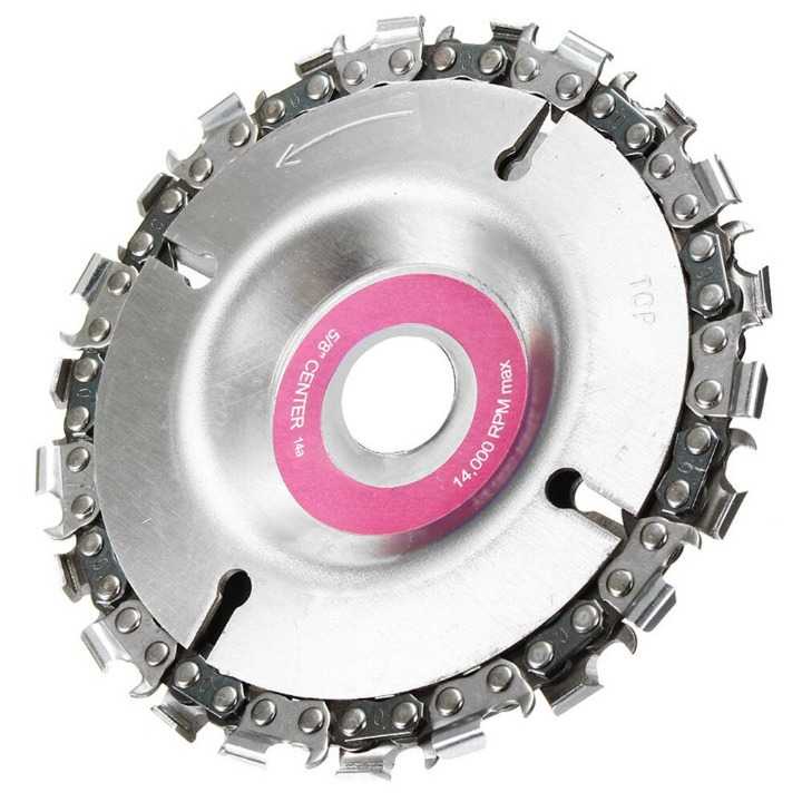 (BISA COD) FTIHSHP Famirosa Kepala Gergaji Woodworking Grinder Disc 4 inch 22 Tooth - F322