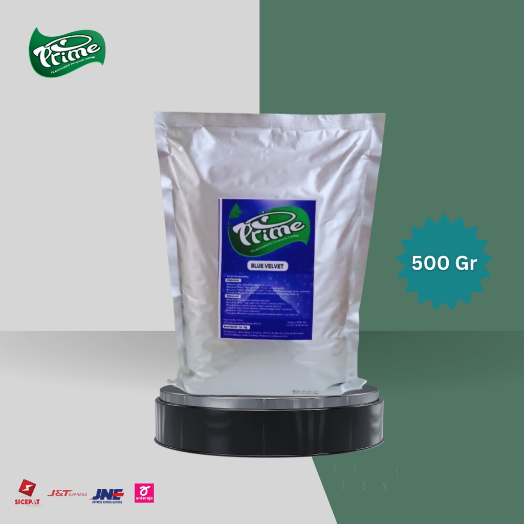 

Serbuk Minuman Kekinian /Bubuk Minuman Premium Tanpa Gula 500gr - BLUEVELVET