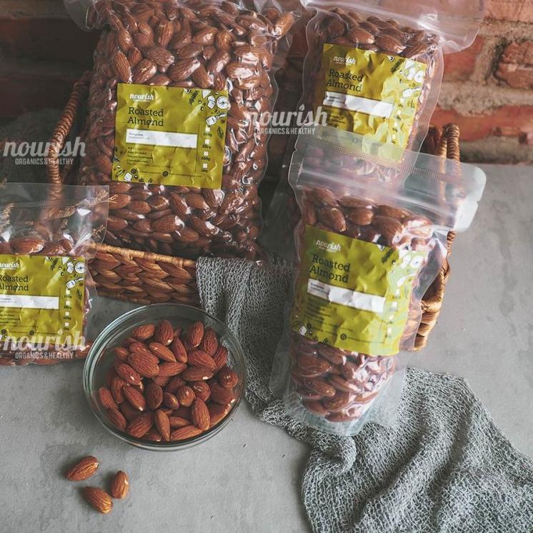 

✦ Almond Panggang Original (Roasted Almond Plain) 1kg ➼