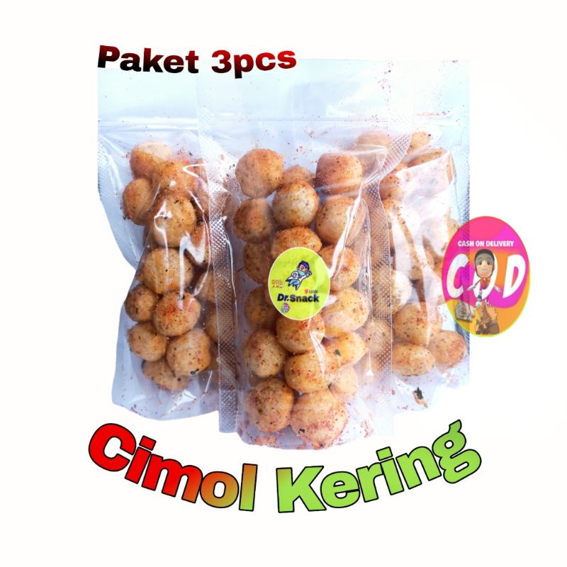 

Cimol kering pedas daun jeruk isi 3pcs