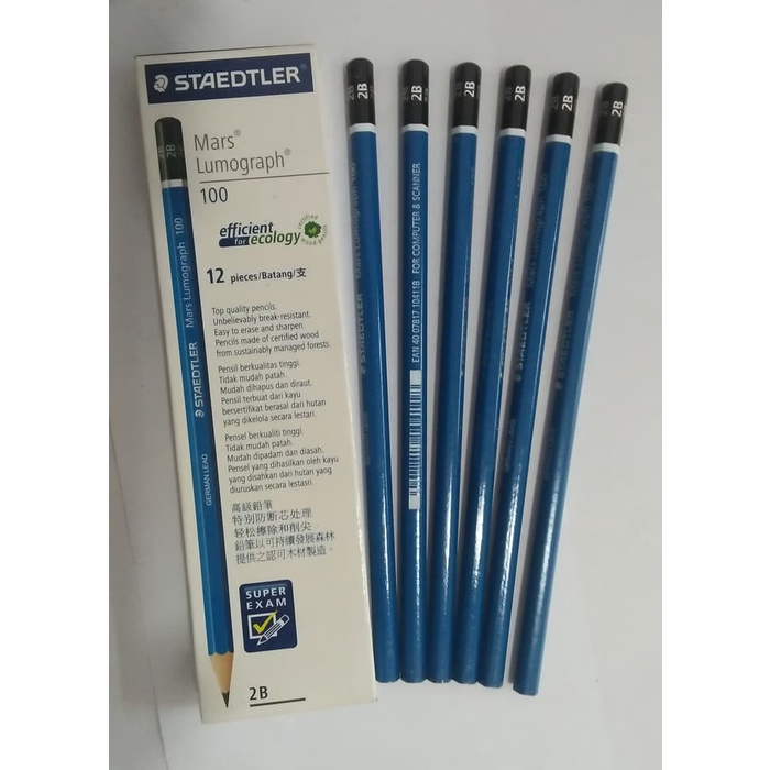 

(70gr) 1pak pensil kayu 2b m2000 isi 12pcs Berkualitas