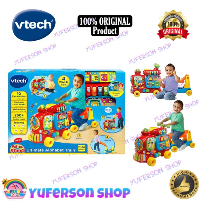 Terlaris Vtech Baby Push And Ride Alphabet Train