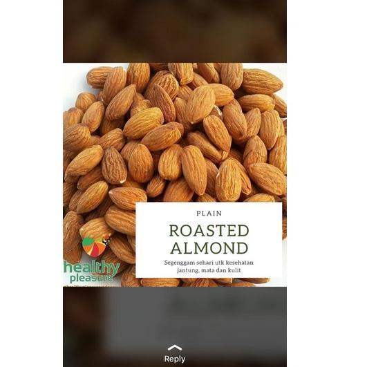 

❃ ROASTED ALMOND PLAIN 300G ❇