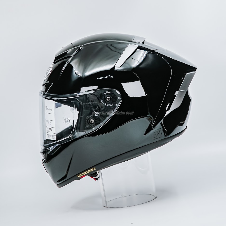SHOEI X14 BLACK GLOSSY SINGLE VISOR