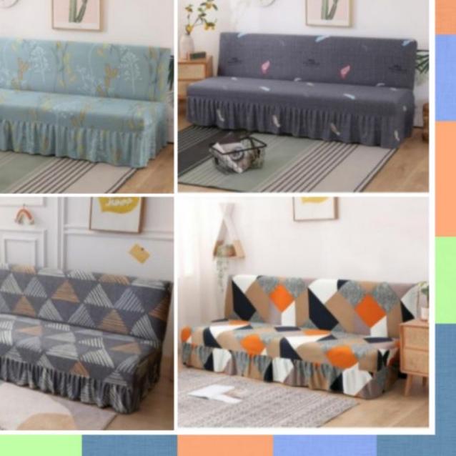 ➱ COVER SOFA BED INOAC SARUNG SOFA BED ELASTIS  COVER SOFA BED ELASTIS ℮