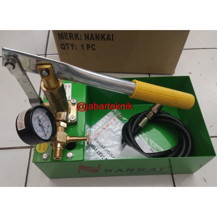 Terlaris Test Pump Manual Alat Tes Tekanan Pipa Air Nankai Sy60