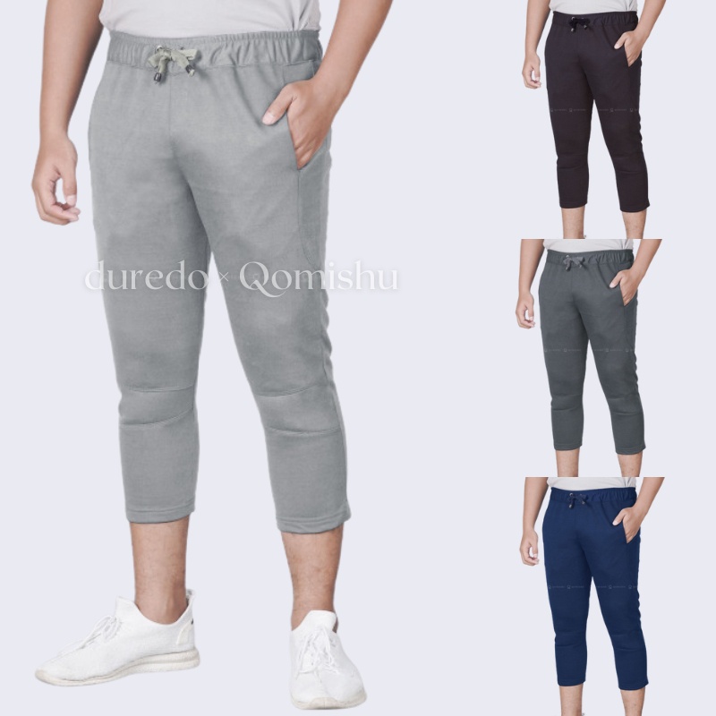 QOMISHU Celana Santai Pria Slim FIT Sporty 7/8 Pants EZRA