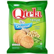 

Qtela keripik tempe | original, pedas, rumput laut & daun jeruk | 55gr