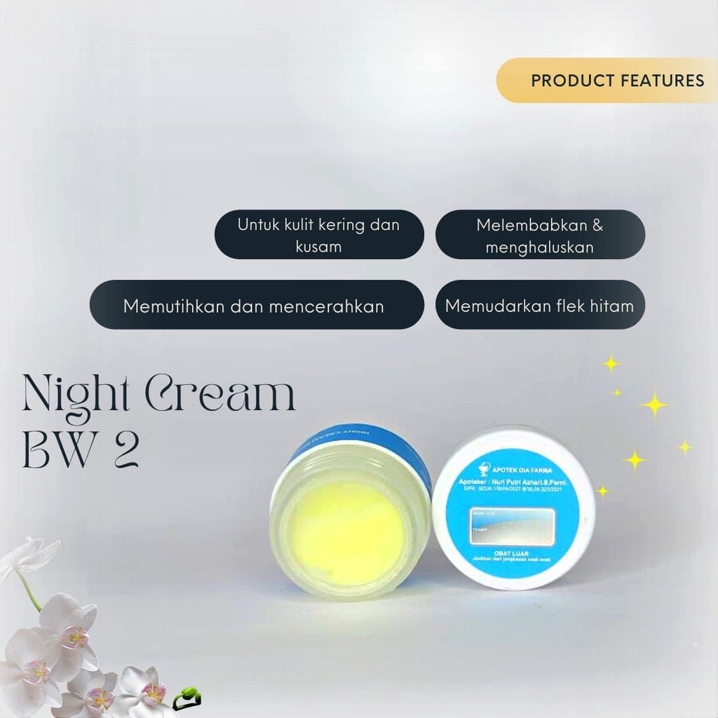 NIGHT GLOWING FLEK FASTNIGHT CREAM GLOWING FLEK FAECER NIGHT CREAM FAST DERM / NIGT GLOWING FLEK FAS