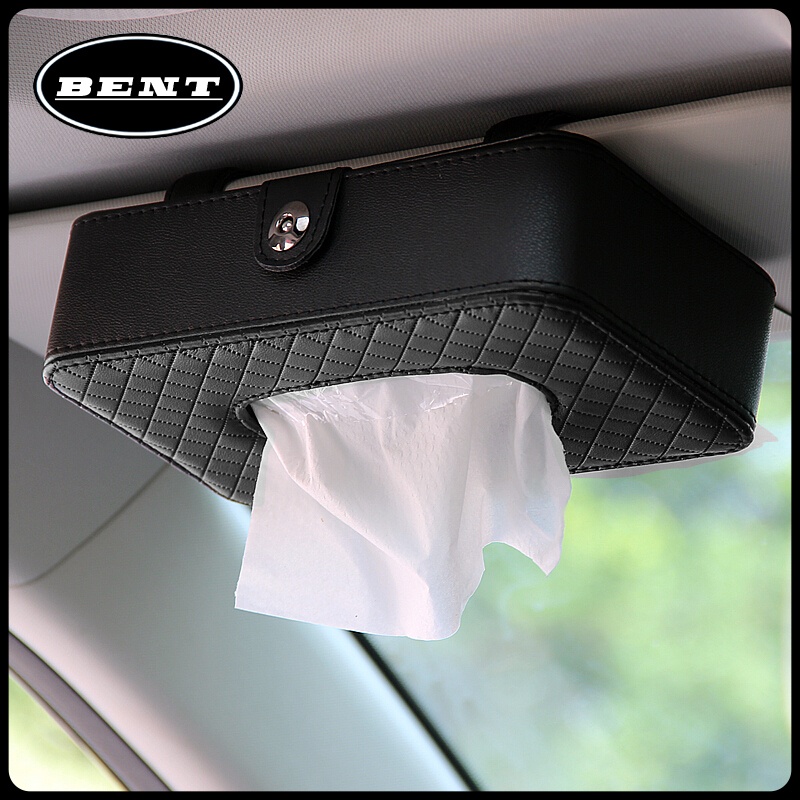 【Large】Tempat Tisu Mobil / Kotak Tissue Mobil Gantung Wadah Tisu Aesthetic Mobil Car Visor Box Organizer