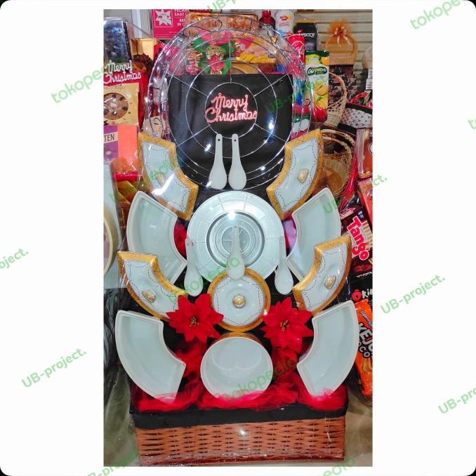 

Parcel Natal Lebaran Pecah Belah Dinner Set - Type I