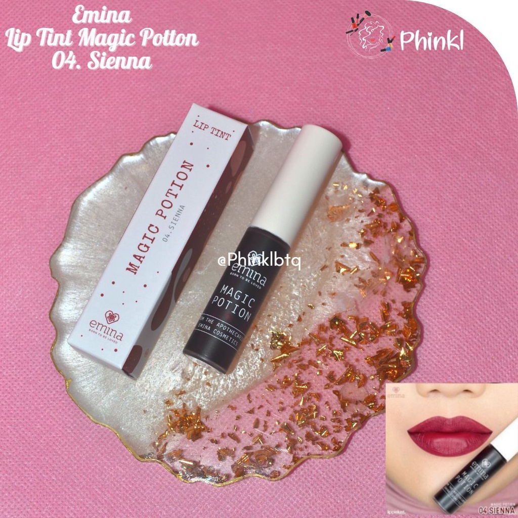 `ღ´ PHINKL `ღ´ ╰☆☆ 𝔢мιℕά ☆☆╮ Emina Magic Potion Lip Tint ala korea ombre cocok untuk remaja