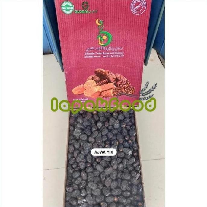 

KURMA KURMA AJWA ORGANIC ALNUZHA MIX 5K FRESH KURMA KUALITAS MIX PREMIUM EL09I09A82L