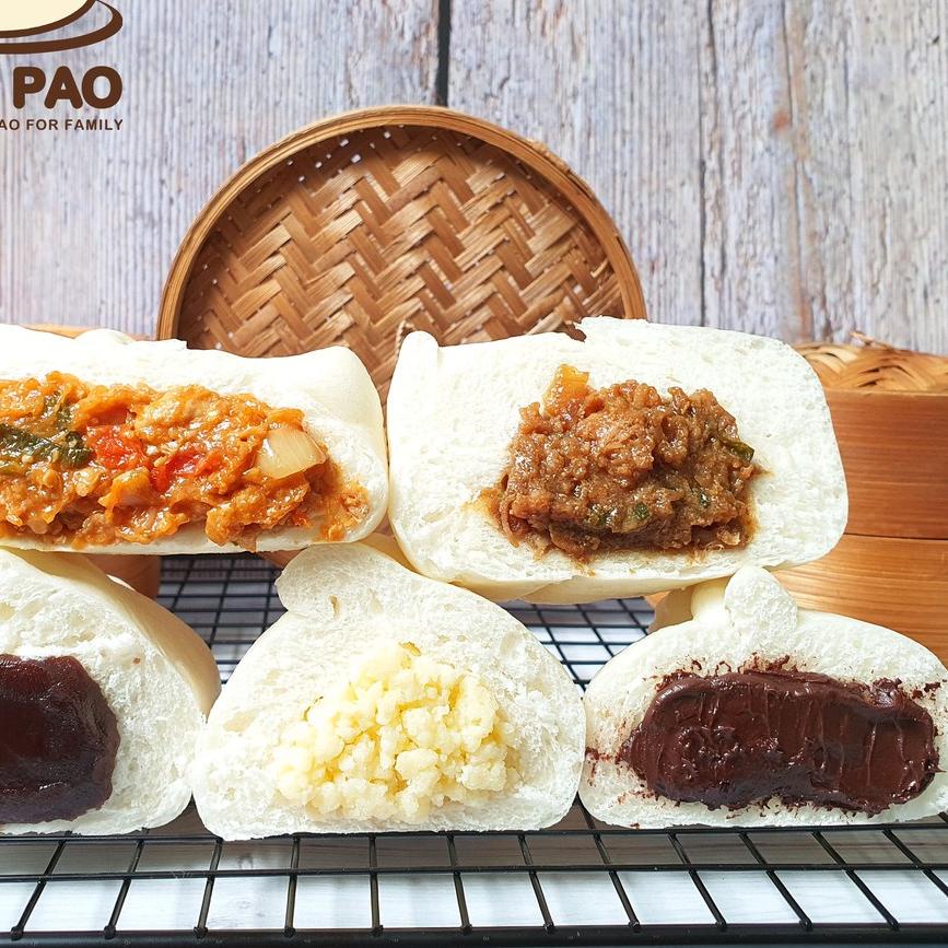 

✿ Bakpao BunPao Paket Mix 3 Savory 3 Sweet Box ♝