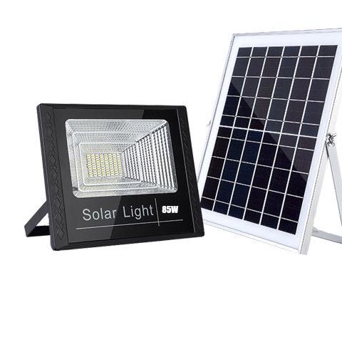 LAMPU SOROT SOLAR CELL LED TENAGA SURYA LAMPU TENAGA MATAHARI LAMPU SOROT 85W Outdoor