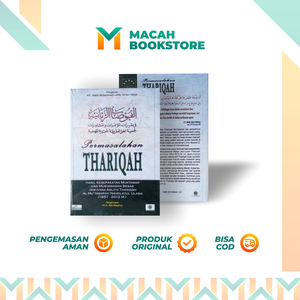 Buku Permasalahan Thariqah: Hasil Muktamar & Mubes JATMAN NU