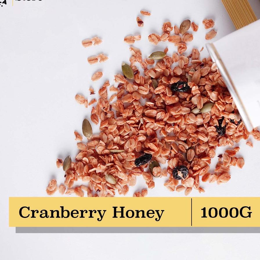 

➦ Granola Addict - Cranberry Honey 1000G (1KG) ♖