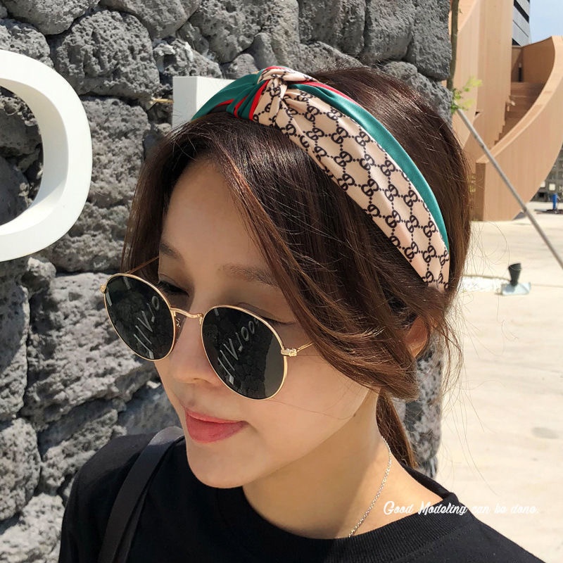 Bando Ikat Kepala Bertepi Lebar Gaya Korea Sederhana Aksesoris Rambut Cuci Muka Warna Solid Ikat Kepala Jepang Dan Korea Hiasan Kepala Diikat Ikat Kepala