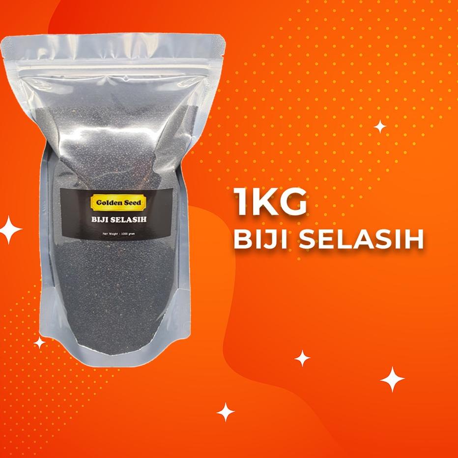 

✬ BIJI SELASIH 1000 GR - BASIL SEED 1 KG - SELASIH SUPER 1000GR ✻
