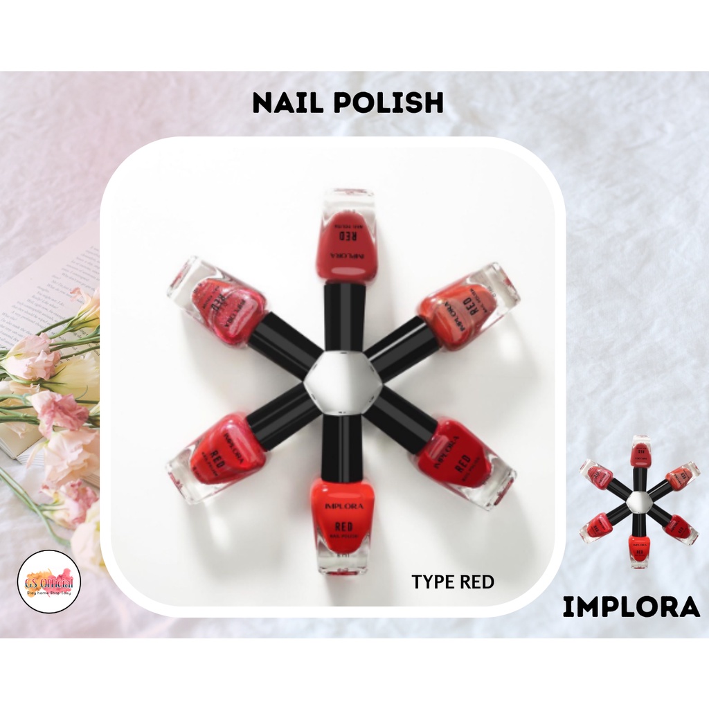 IMPLORA NAIL POLISH - 8 ML - HARGA PER BOTOL