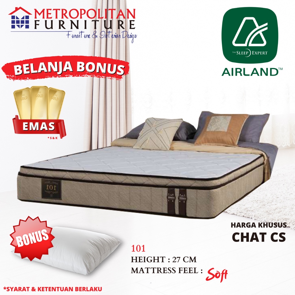 Kasur Springbed Airland 101 Spring bed matras