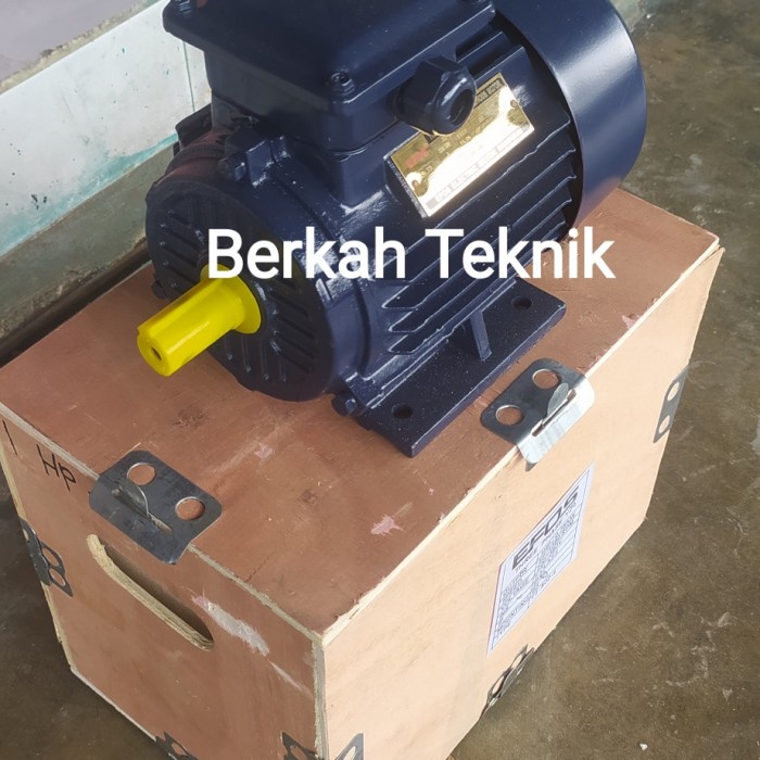 $+$+$+$+] Dinamo Penggerak Elektro Motor Efos 1 HP 3 Phase 1400 rpm