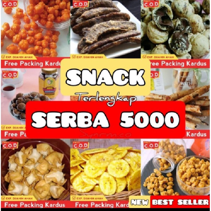 

5000 | Snack goceng kiloan all varian | COD