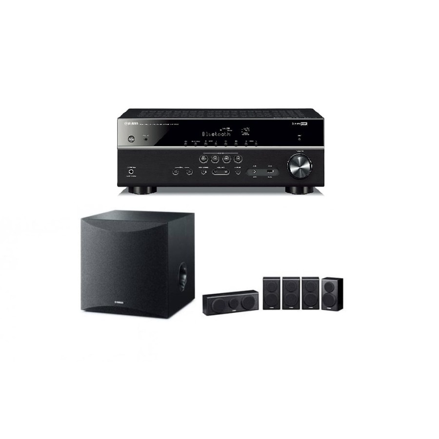 Yamaha 5.1ch Paket Home Theatre RXV385 + NS PA150 + YST SW100