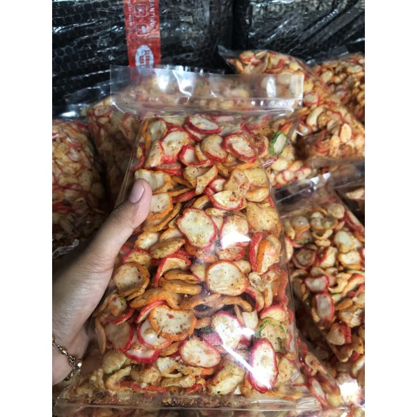 

500gr Kerupuk Seblak pedas krupuk seblak bantat seblak warna pedas