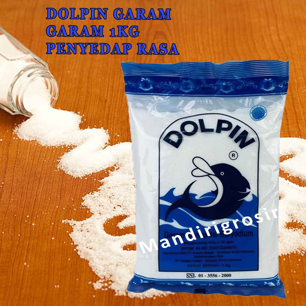 Garam doplin* Garam* Garam konsumsi Beryodium* 1 kg