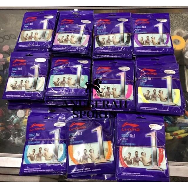 Senar Raket Badminton Lining No 1 Original Senar Raket Badminton Lining No 1 Original