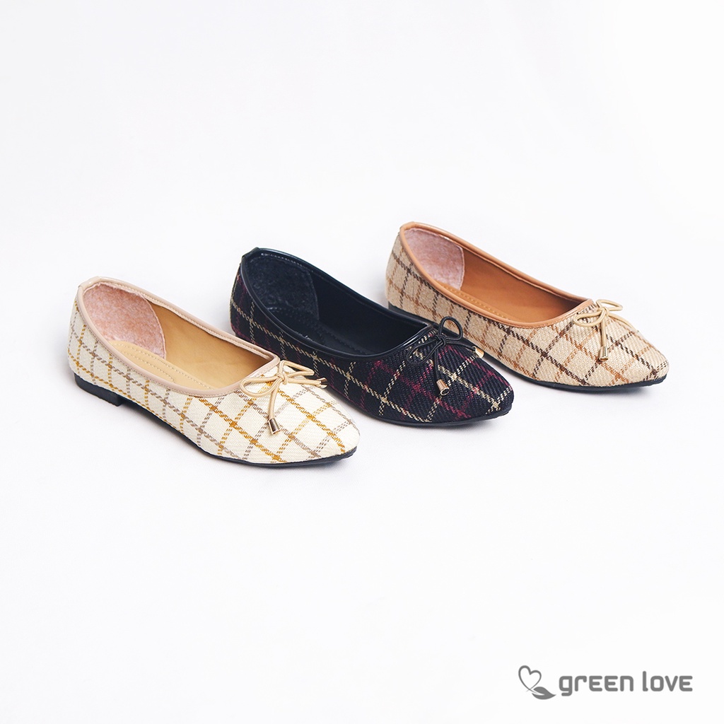 Green Love Sepatu Flat GRACE