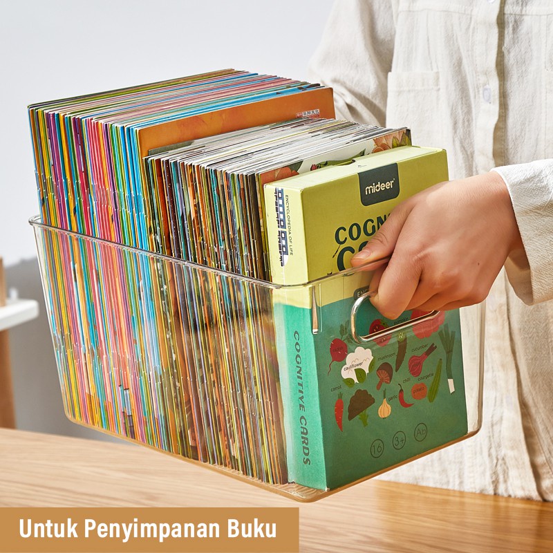 Kotak Kontainer Tempat Penyimpanan Rak Makanan Kulkas Food Storage Keranjang Makanan Sayur Buah Toples Bening Serbaguna Storage Box Praktis