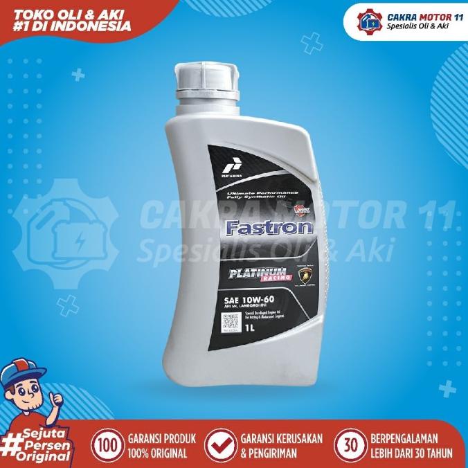 PERTAMINA FASTRON PLATINUM RACING 10W60 1LT
