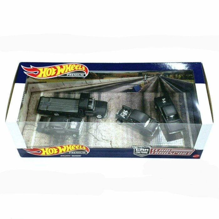 Hot Wheels Premium 2020 Team Transport Black Hole Gasser Set 1/64 #Original