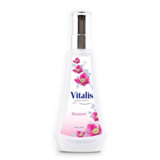 MFI - Vitalis Body Scent Spray Botol Plastik 120 ML | Parfum Tubuh