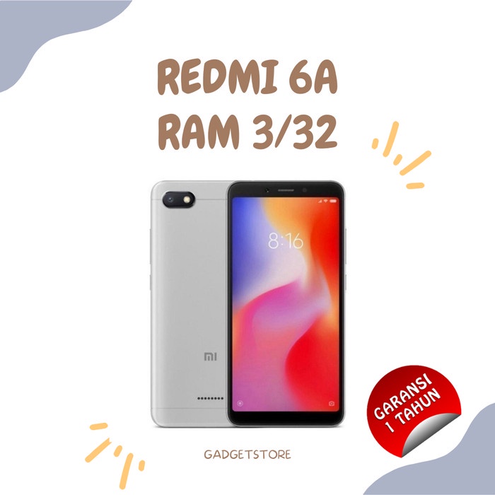 XIAOMI REDMI 6A RAM 3/32 GB