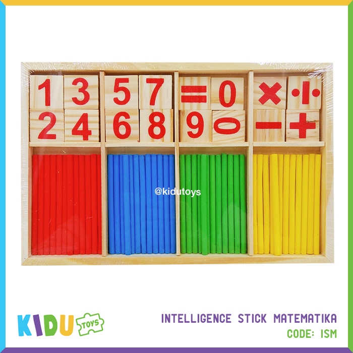 Intelligence Stick Mainan Edukasi Berhitung Matematika Anak Intelligence Stick Matematika Educational Toys Kidu Toys