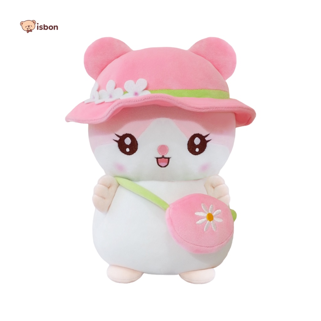 Boneka Hamster Hewan Lucu With Topi dan Tas Boneka Bayi Untuk Kado Ulang Tahun by Istana Boneka