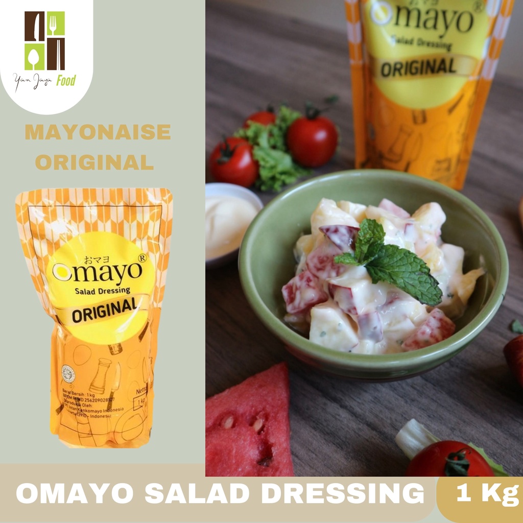 Omayo Mayonaise Original/Mayonaise Pedas/Saus Mayo Sakura 1kg