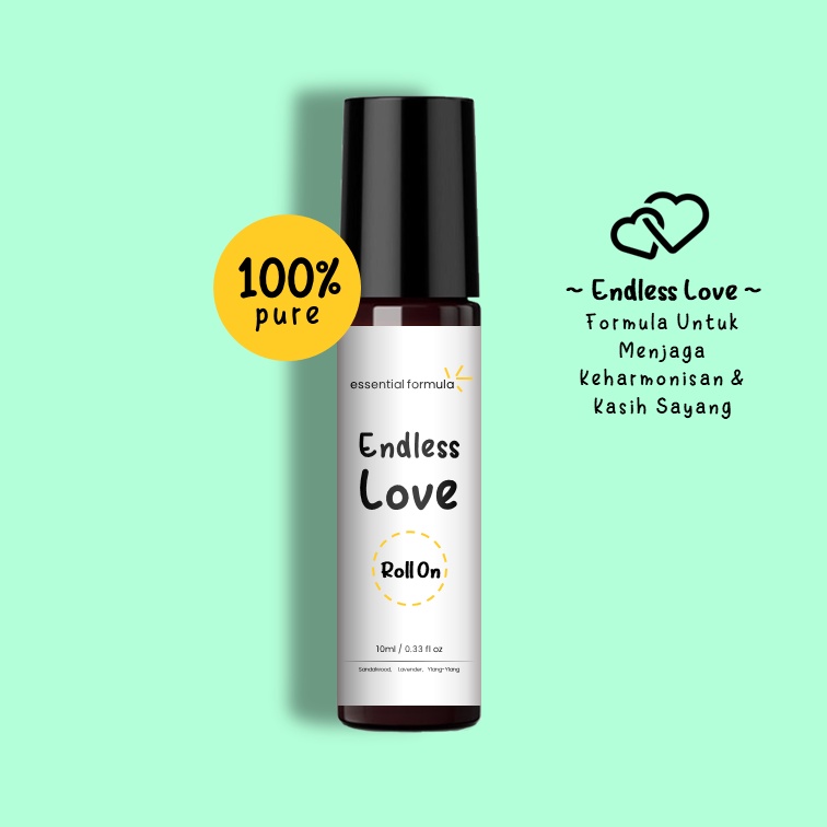 10ml Endless Love Essential Oil Roll On Untuk Menjaga Keharmonisan &amp; Kasih Sayang